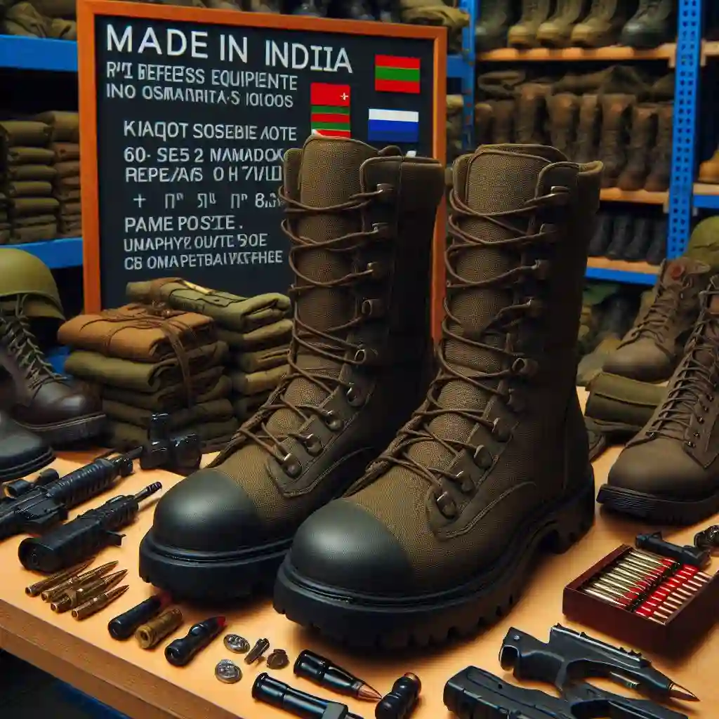 Made in India’s 65 laptop of defence gear boots utilized by Russian military